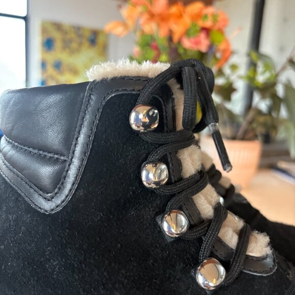 Phillip Lim shearling 'Dylan Hiking Boot' size 39 EU - Picture 4 of 10